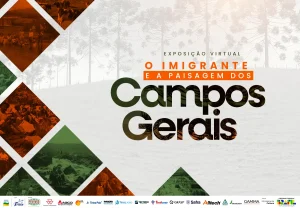 Capa da Exposição: Imigrante e a Paisagem dos Campos Gerais