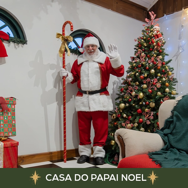 Experiências do Natal no Parque - Casa do Papai Noel